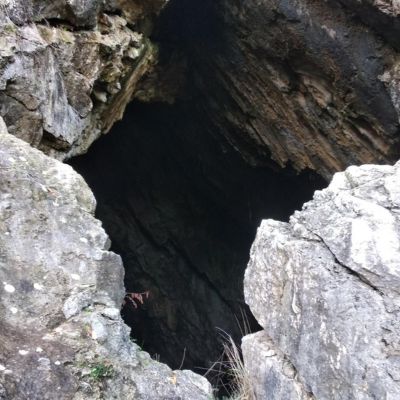 cavità naturale sul monte soratte