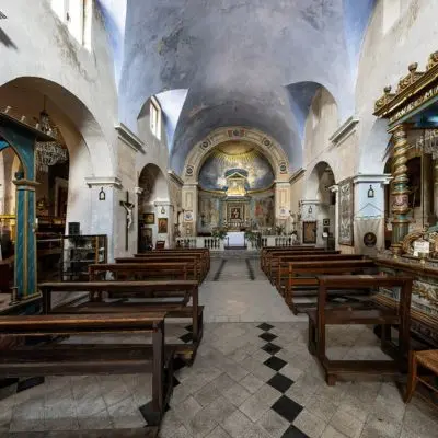Chiesa di San Biagio a Sant'oreste, vista della navata centrale